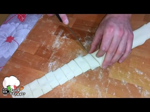 PASTA FRESCA SENZA UOVA, PAPPARDELLE, IMPASTO E REALIZZAZIONE | FoodVlogger