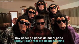 Bruno Mars - The Lazy Song // Lyrics + Español // Video Oficial