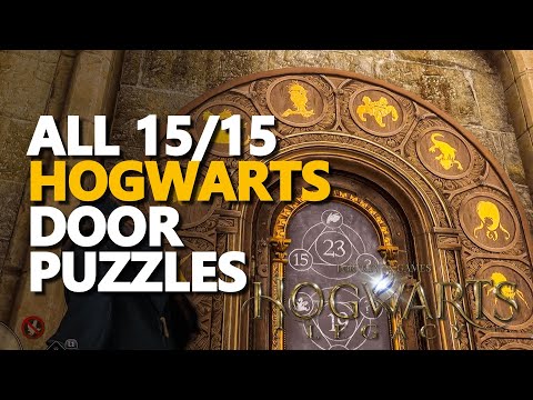 All Hogwarts Door Puzzles Hogwarts Legacy