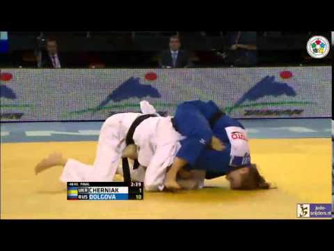 Judo 2014 Grand Prix Samsun: Cherniak (UKR) - Dolgova (RUS) [-48kg] final