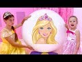 Nastya and Stacy open huge eggs with surprises and toys