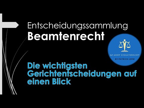 So geht Einsatzrecht! | ► Beamtenrecht | ► Buchvorstellung