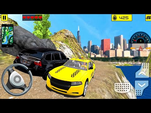 Offroad Taxi Sim #4 Driving in Narrow Roads! Taxi game Android gameplay