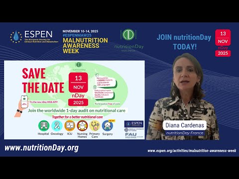 ESPEN MAW 2025 - how nutritionDay improves care in the unit - a real example from France