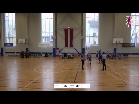 BBBL U12 Talsi LAT (red) vs Keila KK EST (blu)