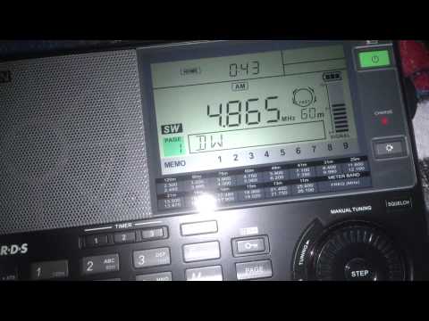 Rádio Verdes Florestas (presumida) - 4865 kHz