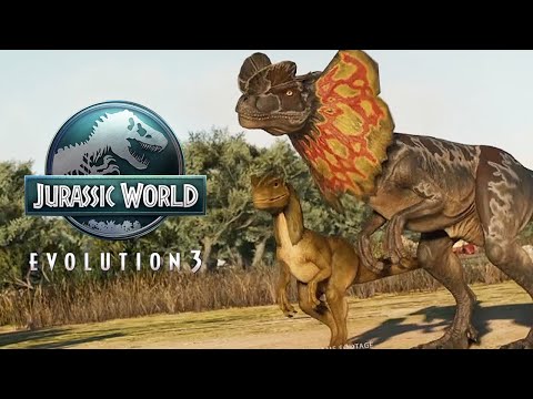 Baby Dilophosaurus & Protoceratops Revealed In NEW Clips! Jurassic World Evolution 3