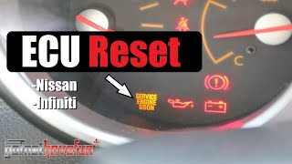 Nissan 350Z / Infiniti G35 ECU reset & Idle Relearn 3.5L V6 (Check Engine Light) | AnthonyJ350