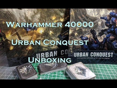 Warhammer 40000 Urban Conquest Unboxing