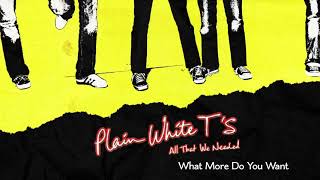 Plain White T&#39;s - What More Do You Want (Official Audio)
