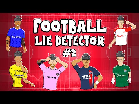 🤥Football Lie Detector Part 2!🤥 Feat Haaland Mbappe Kane Ronaldo Messi and more...