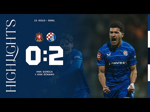 HIGHLIGHTS | GORICA - DINAMO 0:2 | Tri boda i povratak na čelo ljestvice!