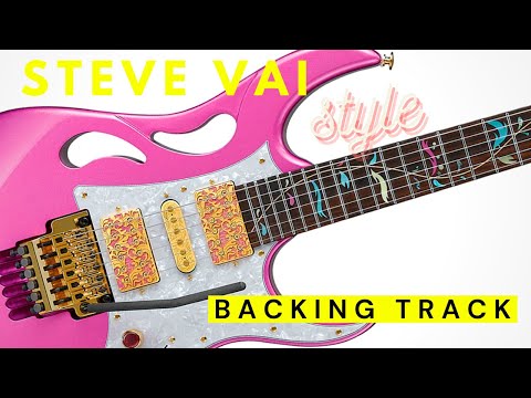 STEVE VAI Style Ballad Rock Guitar Backing Track Jam in A minor