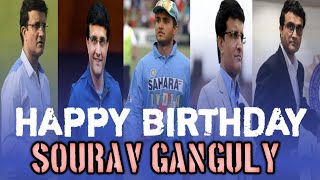 Happy Birthday Sourav Ganguly WhatsApp Status  HBD