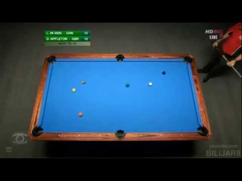 Part 2 - Guinness World Speed Pool Championship 2012 - The Final, Karl Boyes vs Darren App