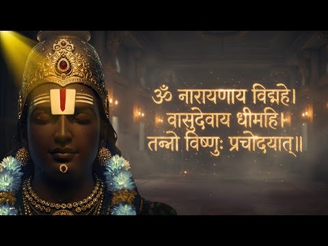 Vishnu Gayatri Mantra | Deeply Soothing & Powerful Chant | विष्णु गायत्री मंत्र