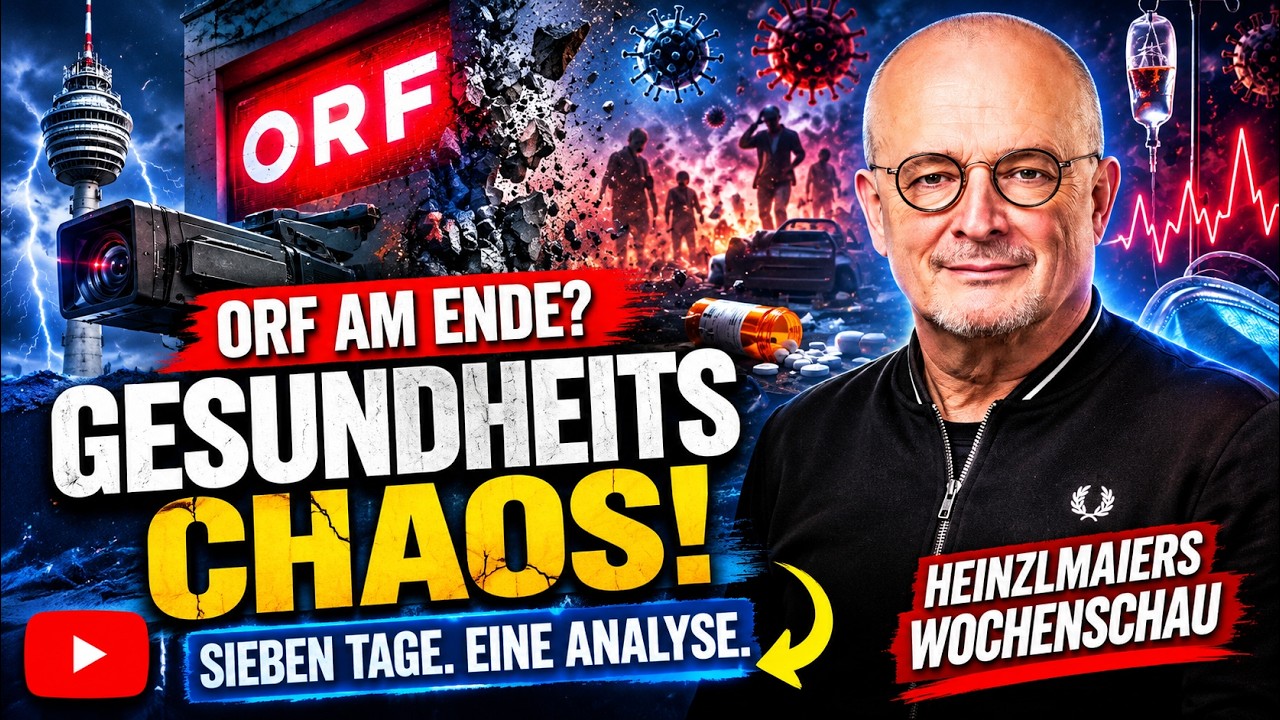 Linker Selbsthass, ORF am Ende und rotes Gesundheits-Chaos - Heinzlmaiers Wochenschau
