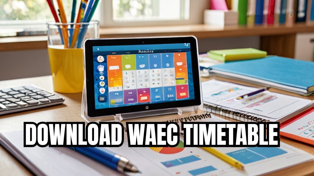 Download WAEC Timetable 2026 PDF (Step-by-Step Tutorial)