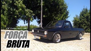 AutoPlayerz On Board - VW Caddy MK1 Turbo Diesel 1987 ft. Canal Sobre Rodas PT