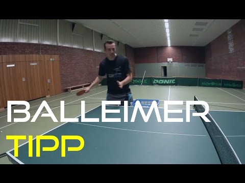 Einfacher Tipp um euer Zuspiel am Balleimer zu verbessern -  Für Trainer - TT Helden