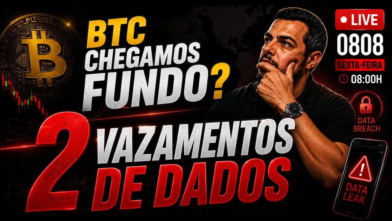 Bitcoin Agora: Chegamos no Fundo?  Falha no MAC - Safepal + Corretora Vazamento Dados