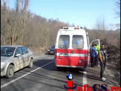accident intre Resita si Bocsa dn 58B