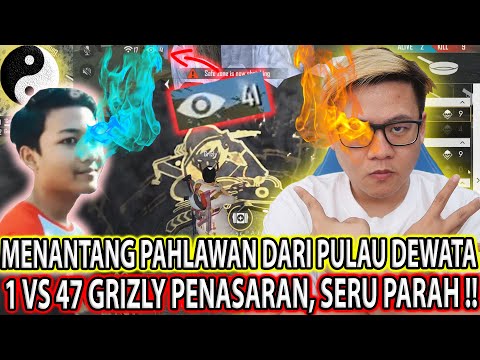1 VS 47 GRIZLY PENASARAN, SANG PAHLAWAN IKUT KLC LAGI !! SAMPE DITONTON SATU SERVER, SERU PARAH !!
