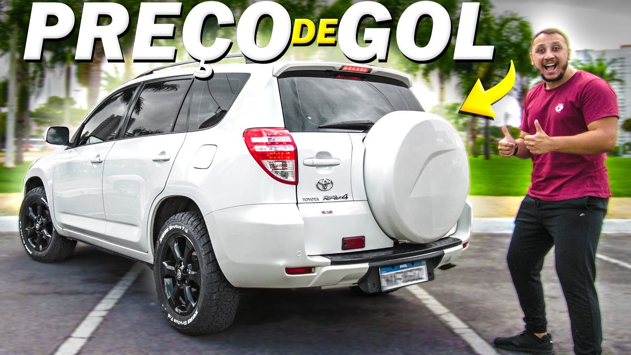UM SUV BARATO e INCRÍVEL QUE O BRASILEIRO NÃO COMPRA 😱TOYOTA RAV4