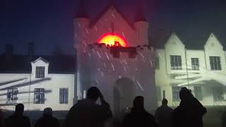 СВЕТОВОЕ ЩОУ В ЗАМКЕ Алатскиви12102024 Эстония Valgusfestival Alatskivi lossis 2024
