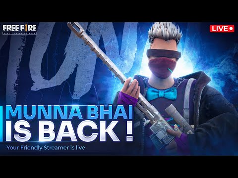 I’m Back ❤️ | Live After 9 Days | Grandmaster Lobby Rank Push | Free Fire Telugu #MBG