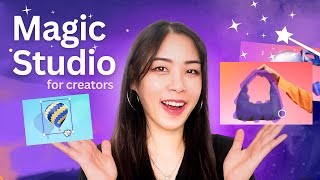 These CANVA Magic Studio Features Will Blow Your Mind! 🤯 How to Use AI-Powered Canva Tools✨