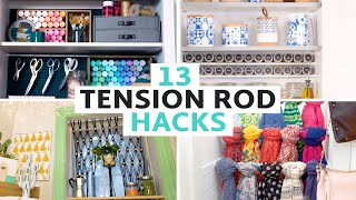 13 Tension Rod Hacks