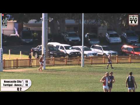 2014 BDAFL Round 15 2nd Division 2nd Quarter - Newcastle City v Terrigal Avoca