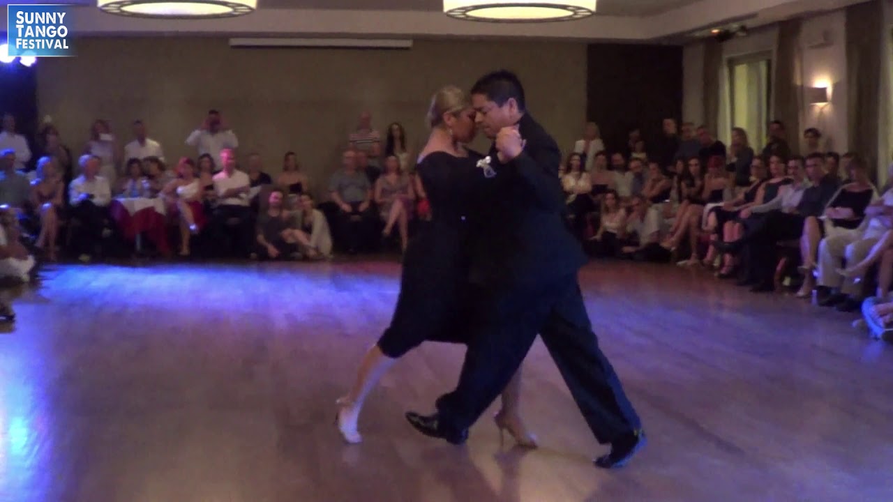 Carlitos Espinoza - Noelia Hurtado 2/5, June 2019, Sunny Tango Festival, Crete, Greece. Pugliese