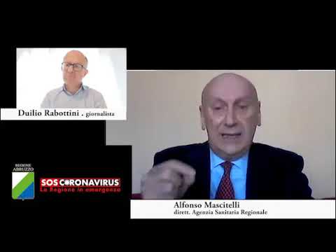 SOS Coronavirus  Alfonso Mascitelli, dirett. Agenzia sanitaria regionale
