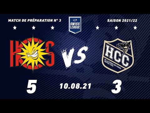 10.08.2021 HC Sierre-  HC La Chaux de Fonds (5-3)