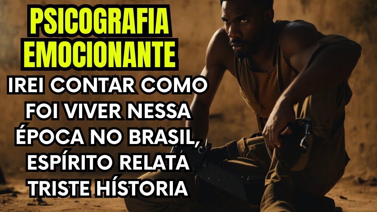 [PSICOGRAFIA EMOCIONANTE] - REENCARNEI NUMA ÉPOCA DE SOFRIMENTO ESPIRITISMO UMBANDA