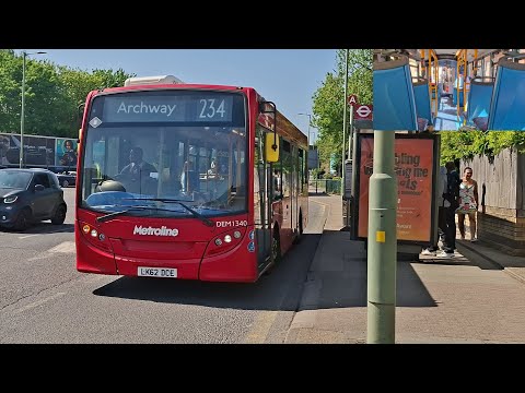 *Average DEM* Metroline/Enviro 200/€6 (LK62 DCE)