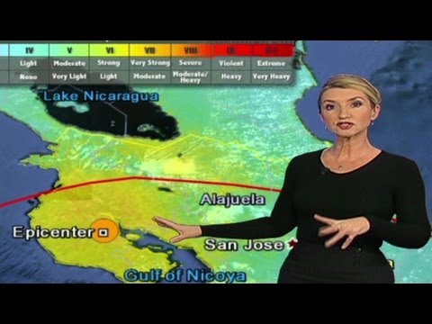 Tsunami alert costa rica