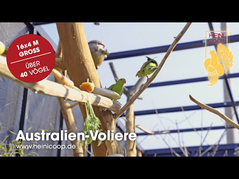 Australien-Voliere - HEINICOOP Hühnerställe