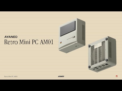 Retro Mini PC AM01 nhỏ gọn và tiện ích | Chính hãng AYANEO