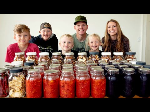 Canning & Preserving a Year's Supply of Food