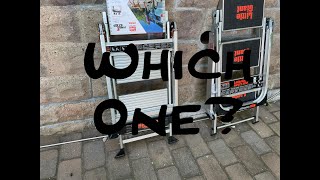 Little Giant Step Ladders 1A and 1AA Comparison - What's the Difference