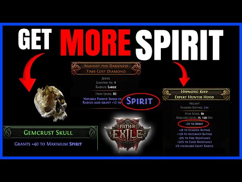 MUST KNOW! How to get MORE SPIRIT in POE2 ALL SOURCES! | Path of Exile 2