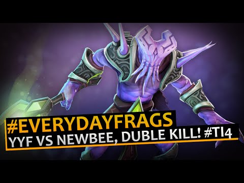 YYF (Faceless Void) vs Newbee, DOUBLE KILL! #TI4