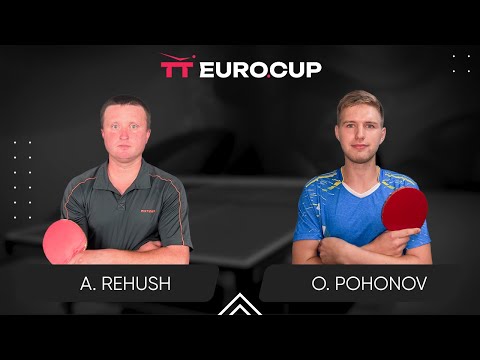 15:55 Andrii Rehush - Oleksandr Pohonov 11.09.2024 TT Euro.Cup Ukraine Master. TABLE 3