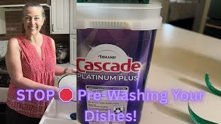 Cascade Platinum Plus Fresh No Pre-Rinse Needed