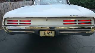 1967 Pontiac GTO Start Up & Walk Around