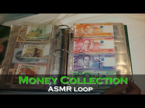 ASMR Loop: Money Collection – Page Turning - Unintentional ASMR - 1 Hour