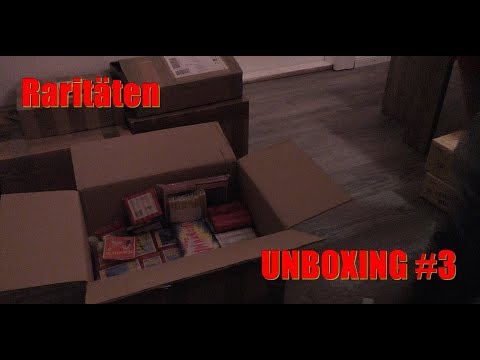 Raritäten Unboxing #3| 3 Bestellung alter Feuerwerksartikel| TOP RARITÄTEN!!!